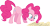 Size: 3712x1952 | Tagged: safe, artist:nero-narmeril, pinkie pie, earth pony, pony, g4, female, mare, reading, scroll, simple background, solo, transparent background, vector