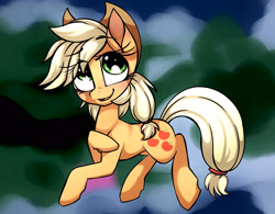 Size: 3333x2606 | Tagged: safe, artist:luxsimx, applejack, earth pony, pony, g4, applejack's hat, cowboy hat, cute, female, hat, high res, jackabetes, mare, solo