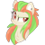 Size: 2048x2048 | Tagged: safe, artist:cinnamontee, oc, oc only, pony, bust, female, high res, mare, portrait, simple background, solo, transparent background