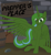 Size: 2255x2431 | Tagged: safe, artist:grypher, oc, oc only, oc:prepper, alicorn, pony, fallout equestria, artificial alicorn, fallout equestria: prepper, fanfic art, green alicorn (fo:e), happy, high res, smiling, spread wings, wings
