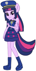 Size: 532x1059 | Tagged: safe, artist:徐詩珮, twilight sparkle, alicorn, series:sprglitemplight diary, series:sprglitemplight life jacket days, series:springshadowdrops diary, series:springshadowdrops life jacket days, equestria girls, g4, alternate universe, base used, chase (paw patrol), clothes, cute, paw patrol, ponied up, simple background, transparent background, twilight sparkle (alicorn)