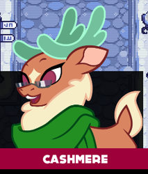 Size: 248x291 | Tagged: safe, screencap, cashmere (tfh), deer, reindeer, them's fightin' herds, community related, female, picture for breezies, solo