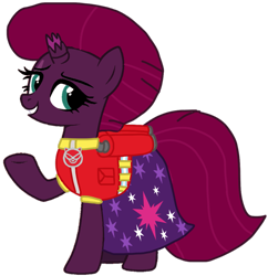 Size: 1031x1065 | Tagged: safe, alternate version, artist:徐詩珮, fizzlepop berrytwist, rainbow dash, tempest shadow, pony, unicorn, series:sprglitemplight diary, series:sprglitemplight life jacket days, series:springshadowdrops diary, series:springshadowdrops life jacket days, g4, alternate universe, background removed, base used, broken horn, cat marshall (paw patrol), clothes, cute, cutie mark, cutie mark on clothes, eye scar, eyelashes, female, grin, horn, mare, mean tempest shadow, paw patrol, scar, simple background, smiling, solo, the catastrophe crew, transparent background, underhoof