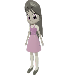 Size: 656x720 | Tagged: safe, artist:topsangtheman, octavia melody, equestria girls, g4, 3d, female, looking at you, simple background, solo, source filmmaker, transparent background