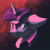 Size: 2048x2048 | Tagged: safe, artist:ignis, twilight sparkle, pony, unicorn, g4, bust, female, high res, mare, portrait, simple background, solo