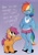 Size: 1527x2160 | Tagged: safe, artist:hattiezazu, rainbow dash, scootaloo, pegasus, pony, anthro, unguligrade anthro, g4, annoyed, anthro with ponies, crossed arms, duo, female, filly, gradient background, mare, unshorn fetlocks