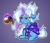 Size: 4000x3400 | Tagged: safe, artist:witchtaunter, gameloft, trixie, pony, unicorn, g4, :<, babysitter trixie, clothes, coffee, coffee mug, female, gameloft interpretation, hoodie, magic, messy mane, morning ponies, mug, sitting, sleepy, solo, tired