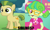 Size: 1664x1014 | Tagged: safe, edit, edited screencap, screencap, carrot crunch, stella sprinkles, crusaders of the lost mark, equestria girls, g4, my little pony equestria girls: better together, my little pony equestria girls: choose your own ending, tip toppings, braces, colt, cropped, female, foal, glasses, male, orthodontic headgear, possible relation