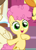 Size: 525x726 | Tagged: safe, screencap, li'l cheese, pound cake, pumpkin cake, earth pony, pegasus, pony, unicorn, g4, the last problem, bipedal, cropped, cute, female, filly, green eyes, li'l cuteese, male, mare, offscreen character, older, older pound cake, older pumpkin cake, open mouth, smiling, solo focus, stallion