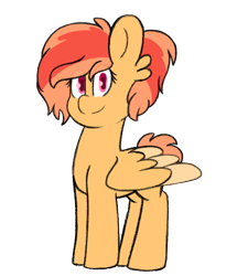 Size: 684x759 | Tagged: safe, artist:citruspone, oc, oc only, pegasus, pony, simple background, solo, transparent background, wings