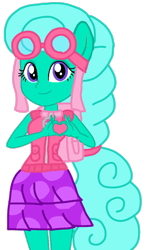 Size: 628x1080 | Tagged: safe, artist:徐詩珮, glitter drops, series:sprglitemplight diary, series:sprglitemplight life jacket days, series:springshadowdrops diary, series:springshadowdrops life jacket days, equestria girls, g4, alternate universe, base used, clothes, cute, equestria girls-ified, paw patrol, ponied up, simple background, skye (paw patrol), transparent background