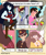 Size: 828x978 | Tagged: safe, artist:darkestsunset, discord, cat, draconequus, gem (race), human, hybrid, vampire, anthro, g4, adventure time, animal crossing, bee (character), bee and puppycat, clothes, crossover, female, glasses, guitar, hanako, hat, heterochromia, looking at each other, looking up, male, marceline, musical instrument, necktie, out of frame, puppycat, raymond, shoes, sitting, six fanarts, smiling, spoilers for another series, starry eyes, steven quartz universe, steven universe, steven universe future, suit, toilet-bound hanako-kun, wingding eyes