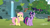 Size: 1280x720 | Tagged: safe, screencap, fluttershy, twilight sparkle, alicorn, pegasus, pony, g4, memnagerie, my little pony: friendship is forever, duo, twilight sparkle (alicorn)