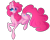 Size: 1444x1142 | Tagged: safe, artist:kittykat1279, artist:sodapopfairypony, pinkie pie, earth pony, pony, g4, female, simple background, solo, transparent background