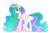 Size: 763x509 | Tagged: safe, artist:lyra25, princess celestia, alicorn, pony, g4, female, mare, simple background, solo, white background