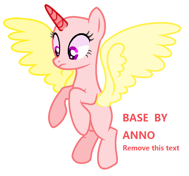 2339771 - safe, artist:anno酱w, alicorn, pony, g4, base, simple background,  white background - Derpibooru