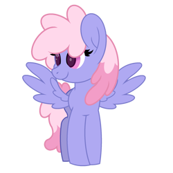 Size: 1800x1800 | Tagged: safe, artist:ponkus, rainbowshine, pegasus, pony, g4, female, mare, simple background, solo, spread wings, transparent background, wings