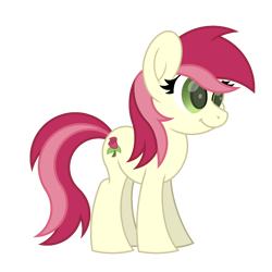 Size: 1800x1800 | Tagged: safe, artist:ponkus, roseluck, earth pony, pony, g4, female, mare, simple background, solo, transparent background