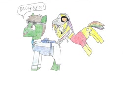 Size: 1024x792 | Tagged: safe, artist:eleboy, earth pony, pony, clothes, death, decapitated, decapitation, male, ponified, scout (tf2), severed head, stallion, team fortress 2, x eyes