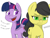 Size: 800x600 | Tagged: safe, twilight sparkle, oc, oc:anon, alicorn, earth pony, pony, g4, anarcho-capitalism, dialogue, implied transformation, palette swap, recolor, reeee, twilight sparkle (alicorn)