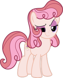Size: 5058x6250 | Tagged: safe, artist:shootingstarsentry, oc, oc only, oc:pearl petuna, earth pony, pony, absurd resolution, eyeshadow, female, makeup, mare, offspring, parent:suri polomare, parent:svengallop, parents:surigallop, simple background, solo, transparent background, vector