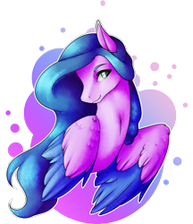 Size: 1676x1937 | Tagged: safe, artist:oneiria-fylakas, oc, oc only, oc:sarah, pegasus, pony, female, mare, simple background, solo, transparent background, two toned wings, wings