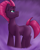 Size: 740x920 | Tagged: safe, artist:llametsul, tempest shadow, pony, unicorn, g4, broken horn, chest fluff, ear fluff, eye scar, eyeshadow, female, horn, lidded eyes, looking up, makeup, mare, missing cutie mark, raised hoof, scar, signature, solo