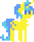 Size: 50x61 | Tagged: safe, artist:coco-drillo, oc, oc only, oc:dex, pony, unicorn, :p, animated, chest fluff, dancing, excited, jumping, pixel art, pixel art animation, rave, simple background, solo, tongue out, transparent background