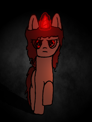 Size: 3120x4160 | Tagged: safe, artist:duskendraws, oc, oc only, oc:malinalxochitl, pony, unicorn, female, mare, solo