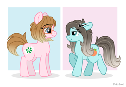 Size: 1515x1050 | Tagged: safe, artist:pink-pone, oc, oc only, earth pony, pony, female, glasses, male, mare, stallion