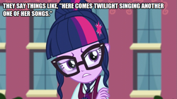 Size: 889x500 | Tagged: safe, edit, edited screencap, screencap, sci-twi, twilight sparkle, equestria girls, g4, my little pony equestria girls: friendship games, female, glasses, solo