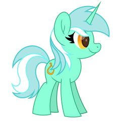 Size: 1800x1800 | Tagged: safe, artist:ponkus, lyra heartstrings, pony, unicorn, g4, female, mare, simple background, solo, transparent background