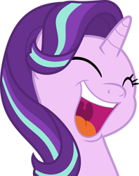Size: 1280x1614 | Tagged: safe, artist:phucknuckl, starlight glimmer, pony, unicorn, g4, memnagerie, spoiler:memnagerie, spoiler:mlp friendship is forever, female, open mouth, simple background, solo, transparent background, vector