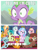 Size: 1212x1614 | Tagged: safe, edit, edited edit, edited screencap, editor:korora, screencap, amber grain, gallus, ocellus, sandbar, silverstream, smolder, snowy quartz, spike, yona, changedling, changeling, classical hippogriff, dragon, earth pony, griffon, hippogriff, pony, yak, a dog and pony show, a rockhoof and a hard place, g4, bow, cheering, clapping, cloven hooves, colored hooves, cropped, cute, dialogue, diaocelles, diastreamies, dragoness, female, friendship student, ftfy, gallabetes, hair bow, jewelry, kunzite (sailor moon), male, monkey swings, necklace, op is a swan, sandabetes, school of friendship, smolderbetes, spikabetes, spikelove, teenager, yonadorable