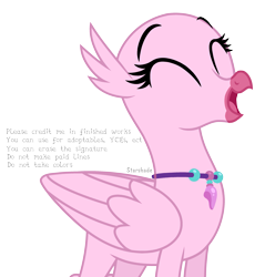 Size: 2871x2998 | Tagged: safe, artist:rioshi, artist:starshade, oc, oc only, hippogriff, g4, base, eyelashes, female, high res, simple background, smiling, solo, transparent background