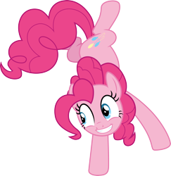Size: 3000x3087 | Tagged: safe, artist:cloudy glow, pinkie pie, earth pony, pony, g4, the mean 6, .ai available, female, high res, simple background, solo, transparent background, vector