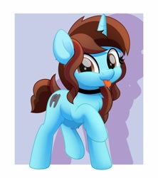 Size: 800x902 | Tagged: safe, artist:jhayarr23, oc, oc only, pony, unicorn, female, mare, solo, tongue out