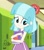 Size: 850x960 | Tagged: safe, artist:rjp.rammy, coco pommel, equestria girls, g4, blue eyes, blue hair, book, clothes, cocobetes, cute, dress, equestria girls-ified, female, flower, flower in hair, lockers, sad, sleeveless, solo