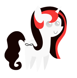 Size: 968x978 | Tagged: safe, artist:foreshadowart, oc, oc only, oc:prophecy, pony, unicorn, female, horn, mare, pointy ponies, simple background, solo, transparent background, unicorn oc, vector