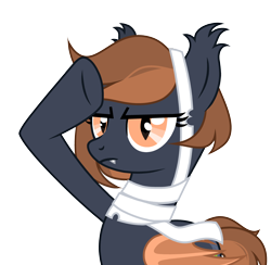 Size: 4000x3900 | Tagged: safe, artist:alfury, artist:starshade, oc, oc only, bat pony, pony, base used, female, high res, mare, simple background, solo, transparent background