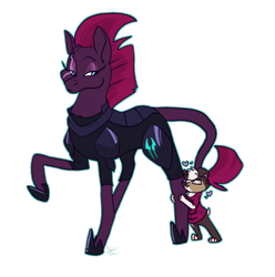 Size: 1636x1651 | Tagged: safe, artist:g-elric, tempest shadow, pony, g4, furry, simple background, transparent background