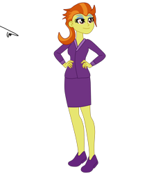 Size: 2456x2576 | Tagged: safe, artist:gmaplay, stormy flare, equestria girls, g4, equestria girls-ified, female, high res, simple background, solo, transparent background