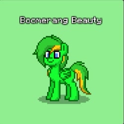 Size: 371x371 | Tagged: safe, artist:lekonar13, oc, oc:boomerang beauty, pony, pony town