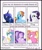 Size: 1080x1291 | Tagged: safe, artist:elinka_officall, luster dawn, princess celestia, princess luna, rainbow dash, rarity, starlight glimmer, alicorn, pegasus, pony, unicorn, g4, :o, ethereal mane, eyelashes, female, hoof shoes, jewelry, laughing, mare, open mouth, peytral, siblings, sisters, six fanarts, tiara, trace