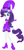 Size: 330x694 | Tagged: safe, artist:selenaede, artist:user15432, rarity, human, equestria girls, g4, barely eqg related, base used, boots, clothes, cosplay, costume, crossover, cutie mark, cutie mark on clothes, ear piercing, earring, element of generosity, gloves, hand on hip, hat, jewelry, ojamajo doremi, piercing, ponied up, purple dress, shoes, solo, witch, witch apprentice, witch costume, witch hat