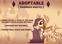 Size: 2500x1800 | Tagged: safe, artist:urzhumdraw, oc, oc only, oc:golden mercy (ice1517), alicorn, pony, alicorn oc, eyeshadow, female, horn, jewelry, makeup, mare, markings, necklace, note, paper, raised hoof, regalia, scroll, snake tail, solo, wings