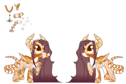 Size: 3000x2000 | Tagged: safe, alternate version, artist:urzhumdraw, oc, oc only, oc:golden mercy (ice1517), alicorn, pony, alicorn oc, eyeshadow, female, high res, horn, jewelry, makeup, mare, markings, necklace, note, paper, raised hoof, regalia, scroll, simple background, snake tail, solo, transparent background, wings