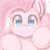 Size: 1536x1536 | Tagged: safe, artist:kurogewapony, pinkie pie, earth pony, pony, daily pinkie pie, g4, blushing, female, looking at you, mare, smiling, solo