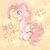 Size: 1536x1536 | Tagged: safe, artist:kurogewapony, pinkie pie, earth pony, pony, daily pinkie pie, g4, female, hopping, mare, smiling, solo