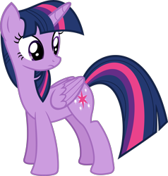 Size: 7025x7366 | Tagged: safe, artist:alandssparkle, twilight sparkle, alicorn, pony, g4, horse play, absurd resolution, female, mare, simple background, solo, transparent background, twilight sparkle (alicorn), vector